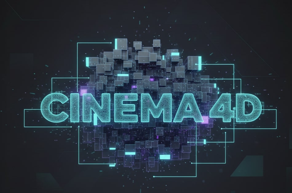Cinema 4D Software Logo